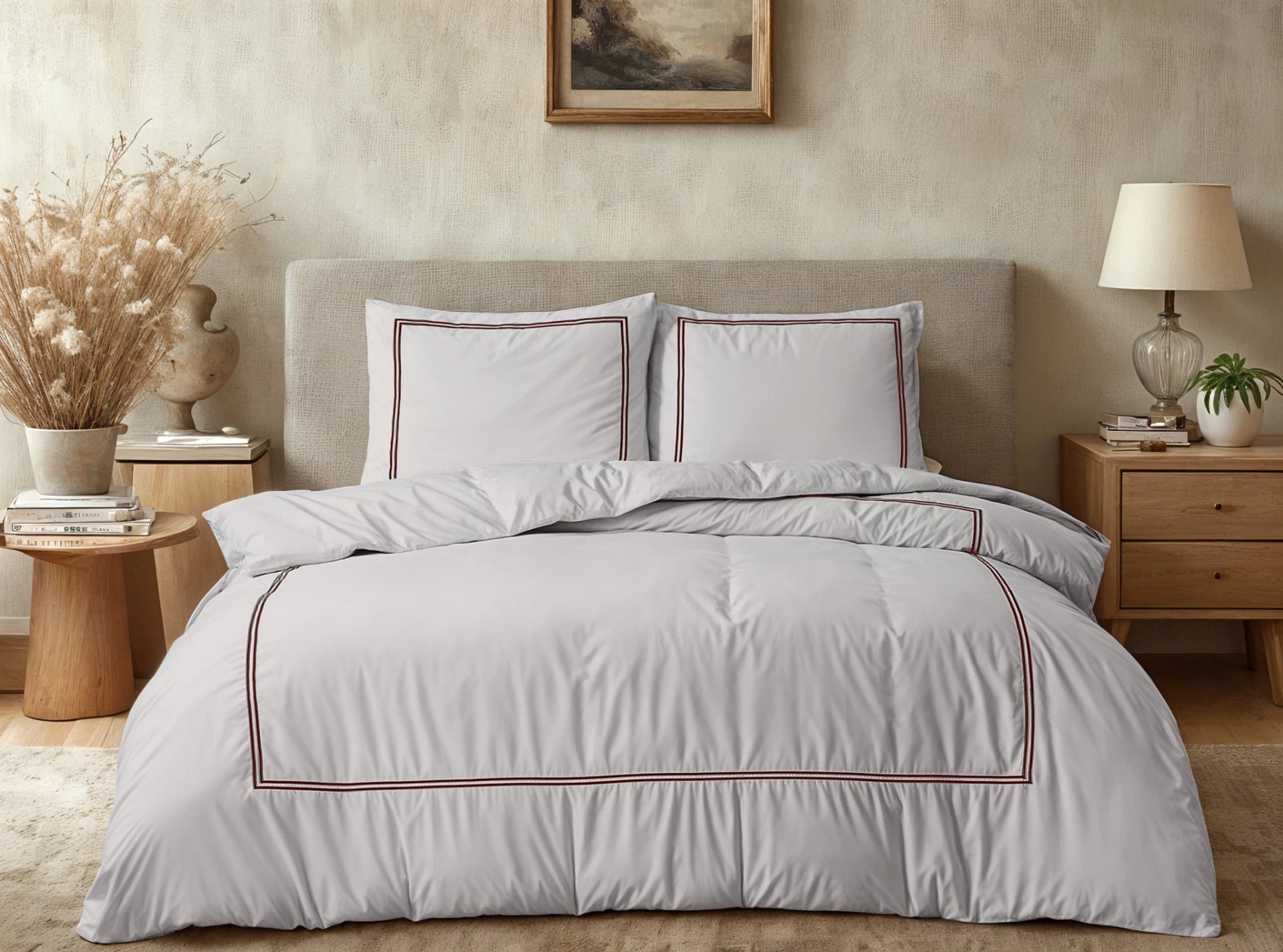 Hotelqualität-Bettwäsche –  Brata Taupe/Bronze