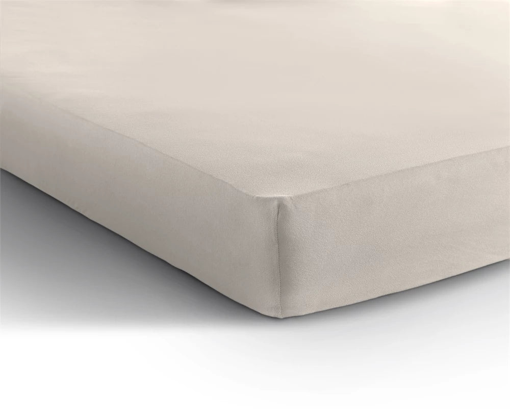 Dreamhouse Double Jersey Hoeslaken Creme 140 x 200/220