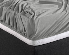 Dubbel Jersey 220 gr. Hoeslaken Grijs 140 x 200/220
