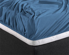 Dreamhouse Double Jersey Hoeslaken Blauw