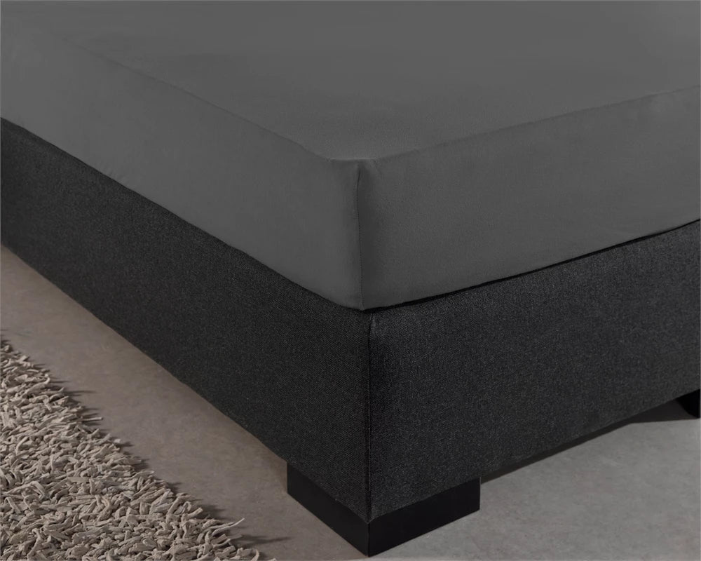 Dubbel Jersey 220 gr. Hoeslaken Antraciet