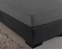 Dubbel Jersey 220 gr. Hoeslaken Antraciet
