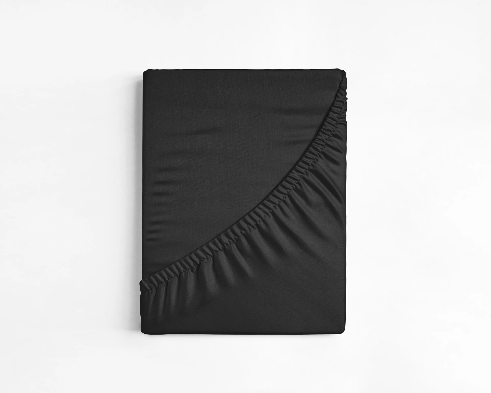 Katoenen Topper Hoeslaken Zwart