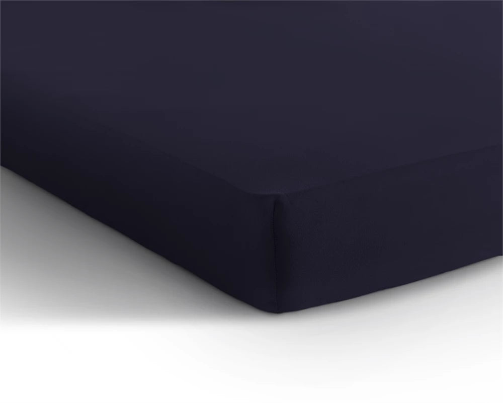 Dubbel Jersey 220 gr. Hoeslaken Navy 140 x 200/220