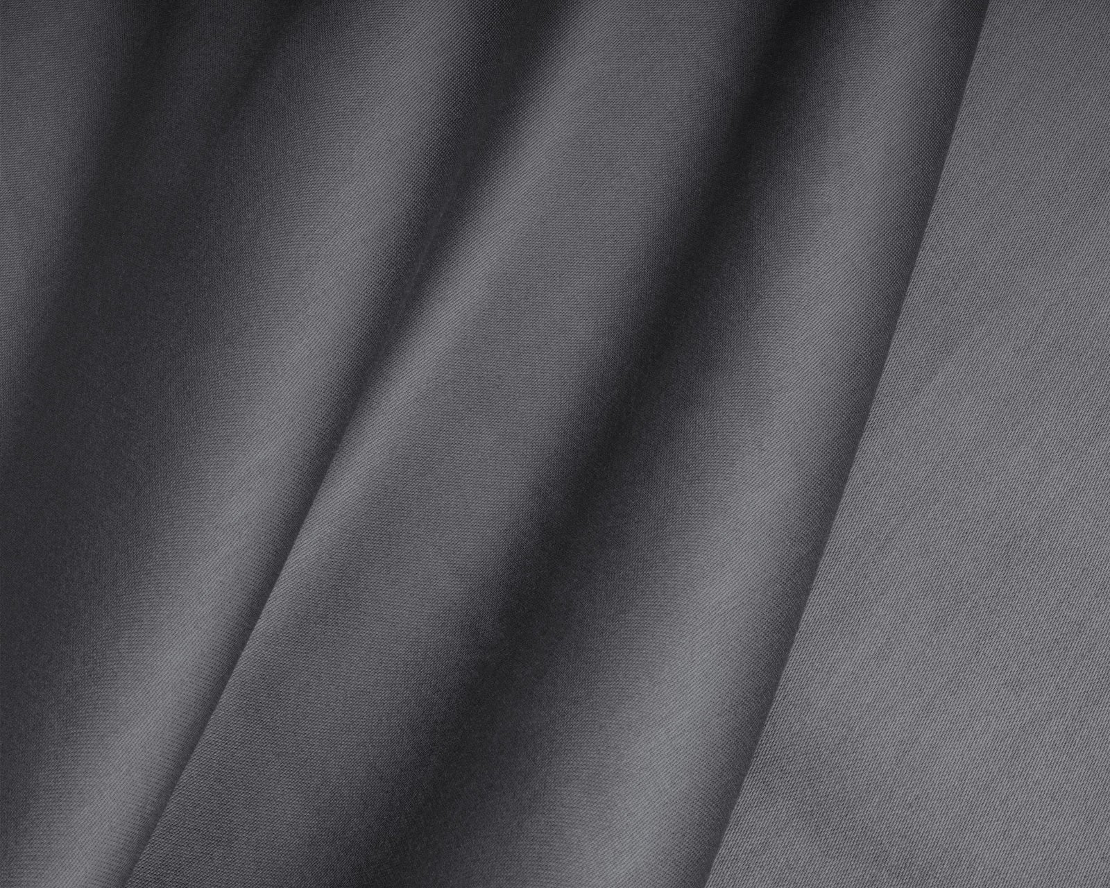 Baumwolle-Satin-Spannbettlaken Anthrazit