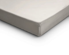 Baumwolle-Satin-Spannbettlaken Creme