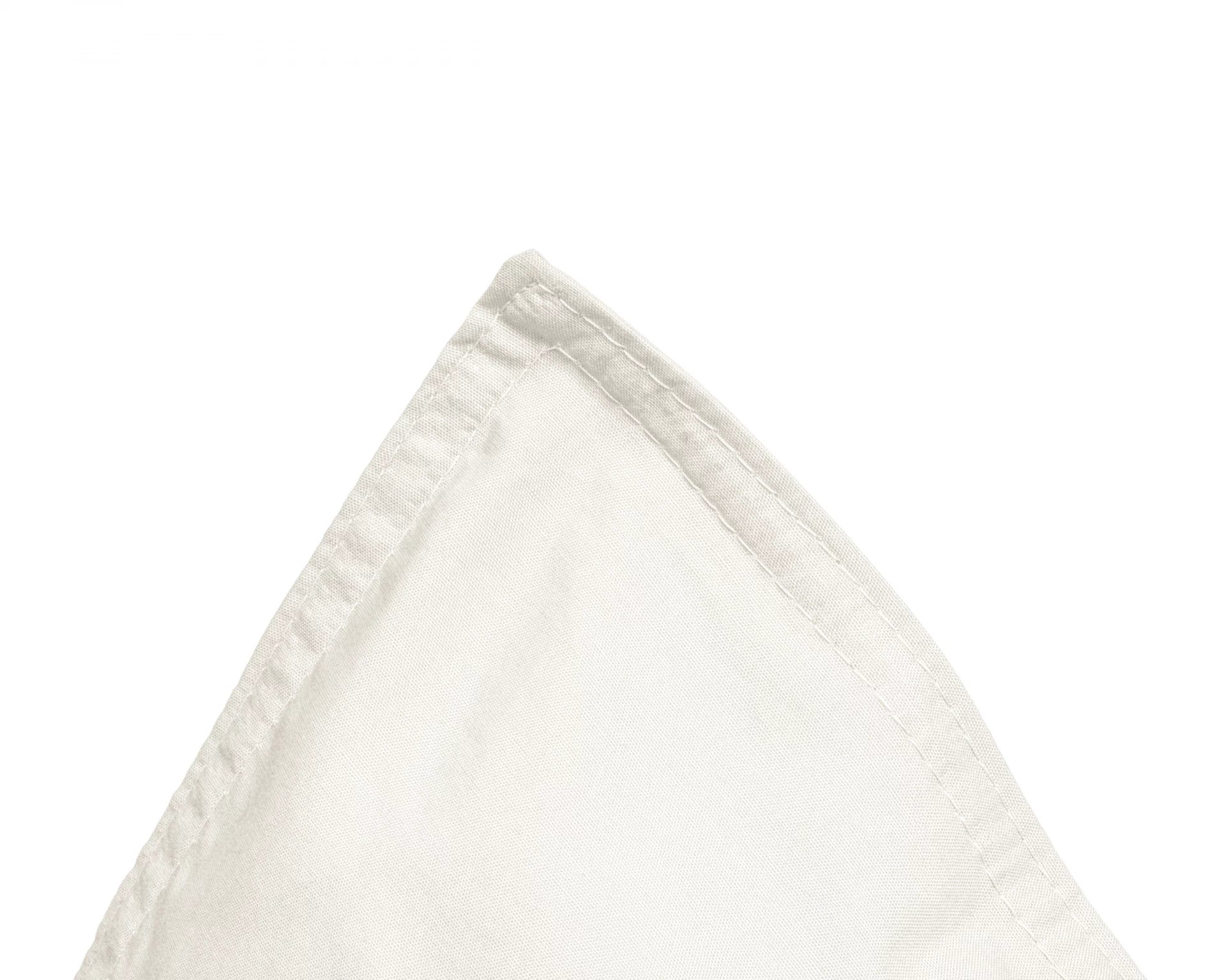 Uni-Bettwäsche aus ägyptischer Baumwolle – Creme