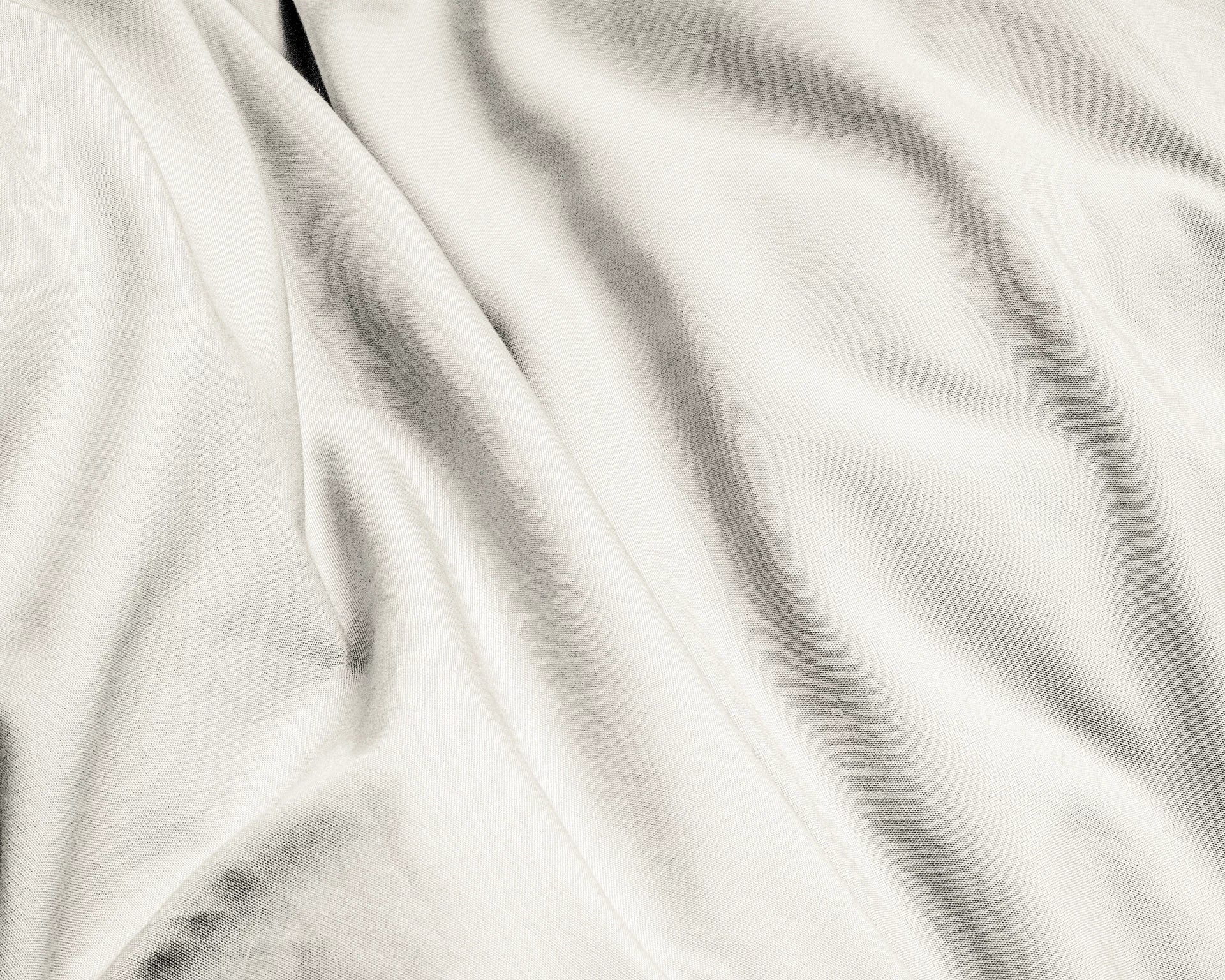 Uni-Bettwäsche aus ägyptischer Baumwolle – Creme