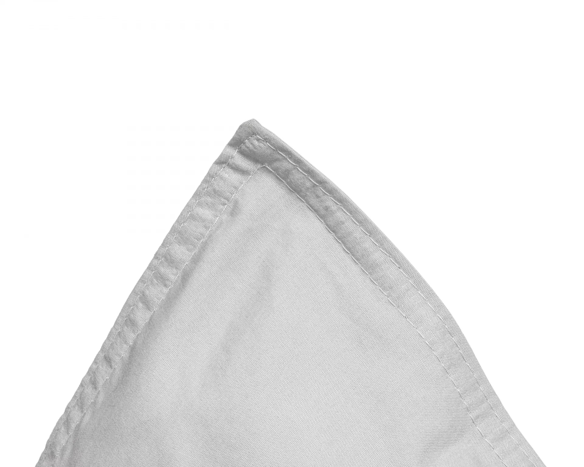 Uni-Bettwäsche aus ägyptischer Baumwolle – Grau