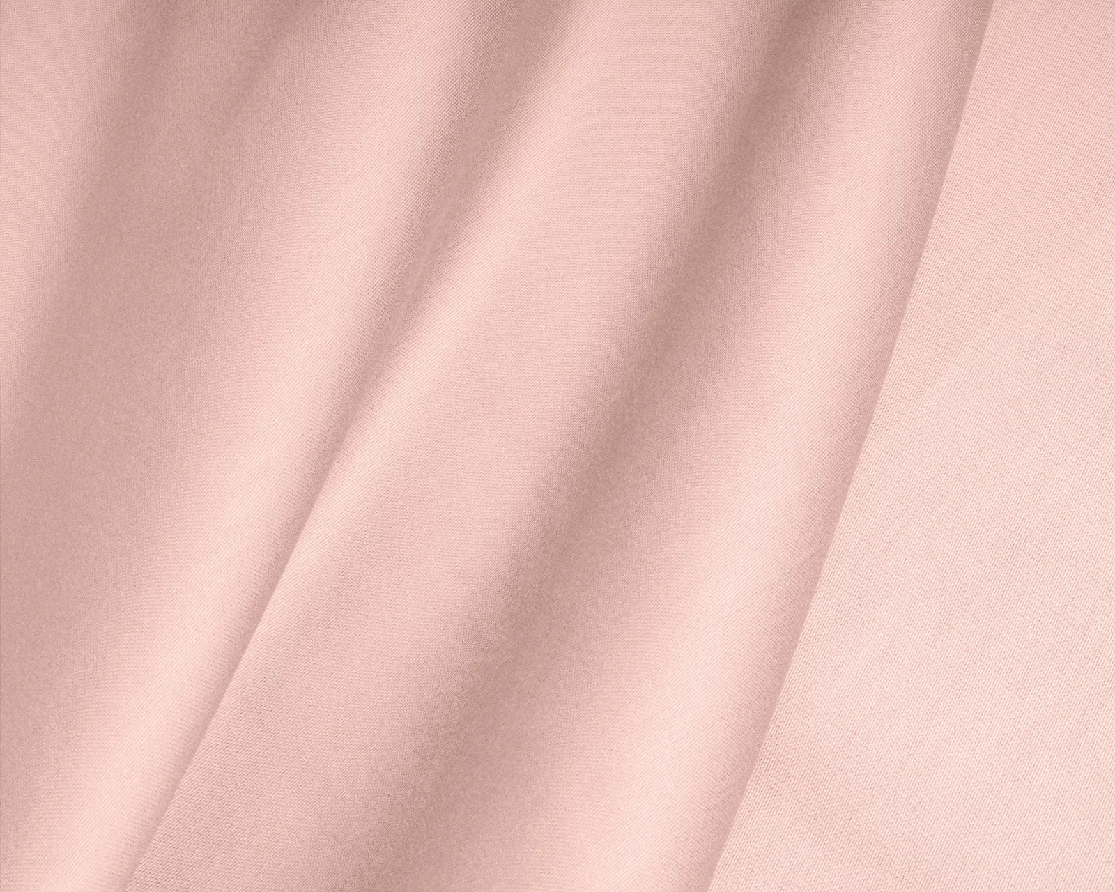 Baumwolle-Satin-Spannbettlaken - Topper Rosa