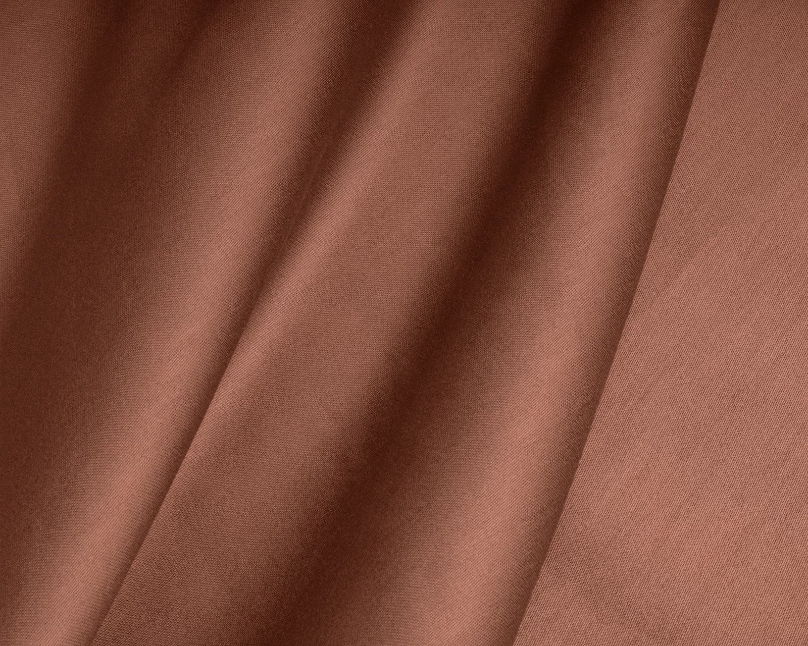 Baumwolle-Satin-Spannbettlaken - Split-Topper Braun