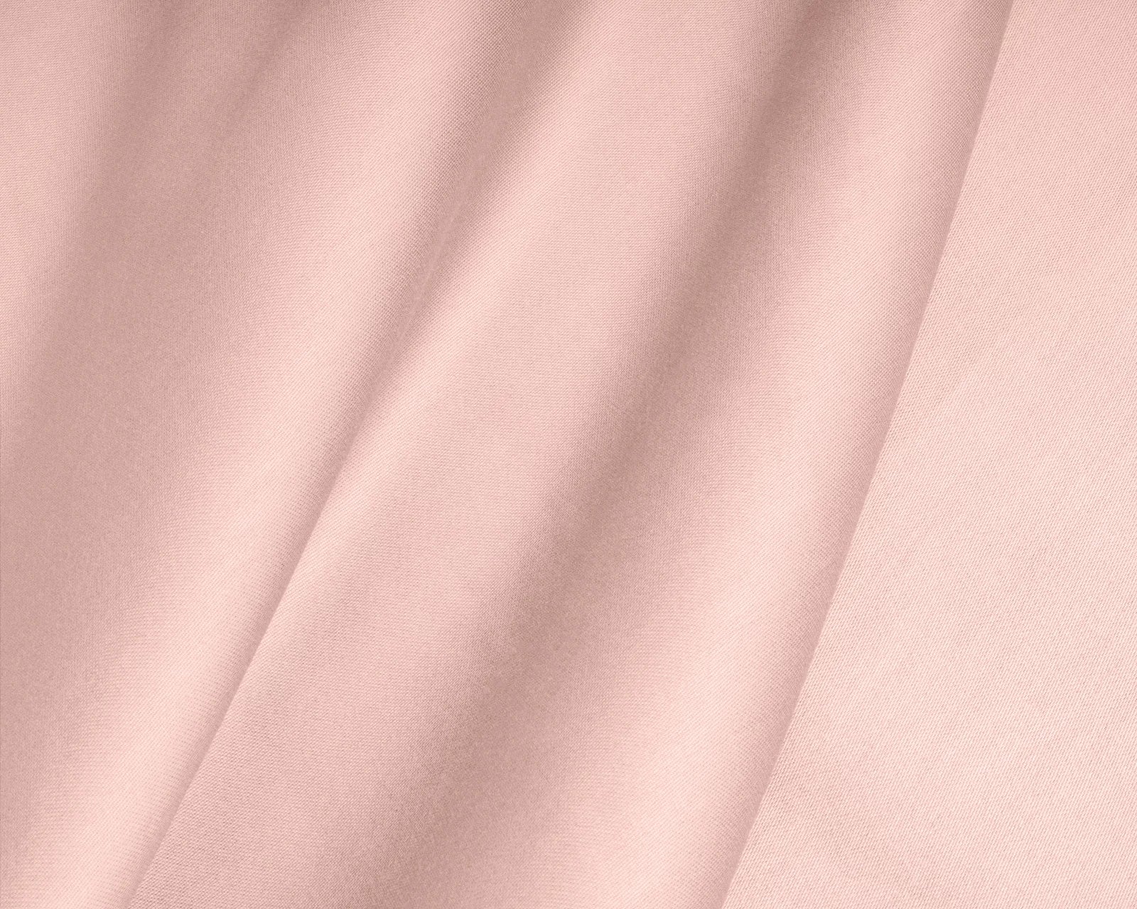 Baumwolle-Satin-Spannbettlaken - Split-Topper Rosa