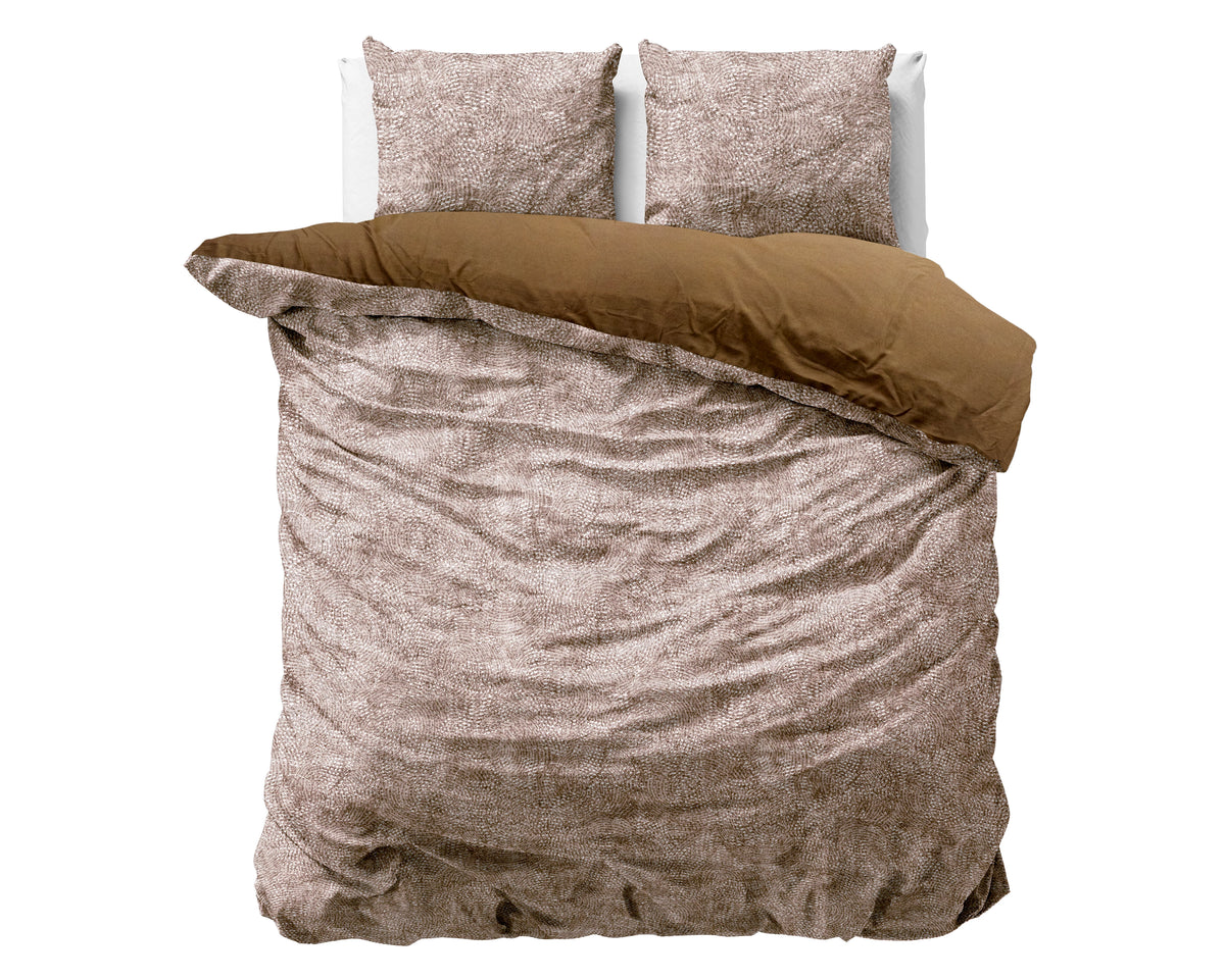 Signature Velvet Baumwolle Aria Braun 140 x 220