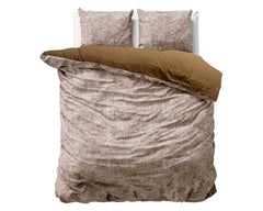 Signature Velvet Baumwolle Aria Braun 140 x 220