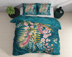 Satin-Bettwäsche – Kamala Botanisch Groen 240 x 220