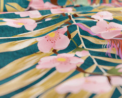 Satin-Bettwäsche – Kamala Botanisch Groen 240 x 220