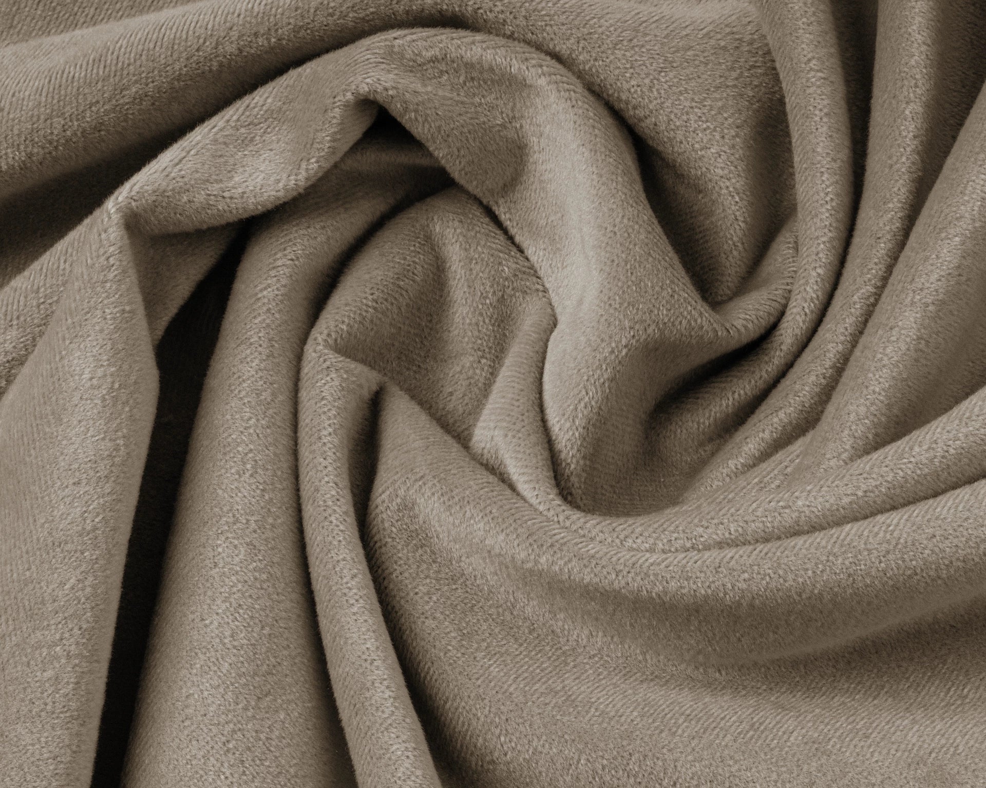 Velvet 2 in 1 kussenslopen Taupe/Grijs 60 x 70