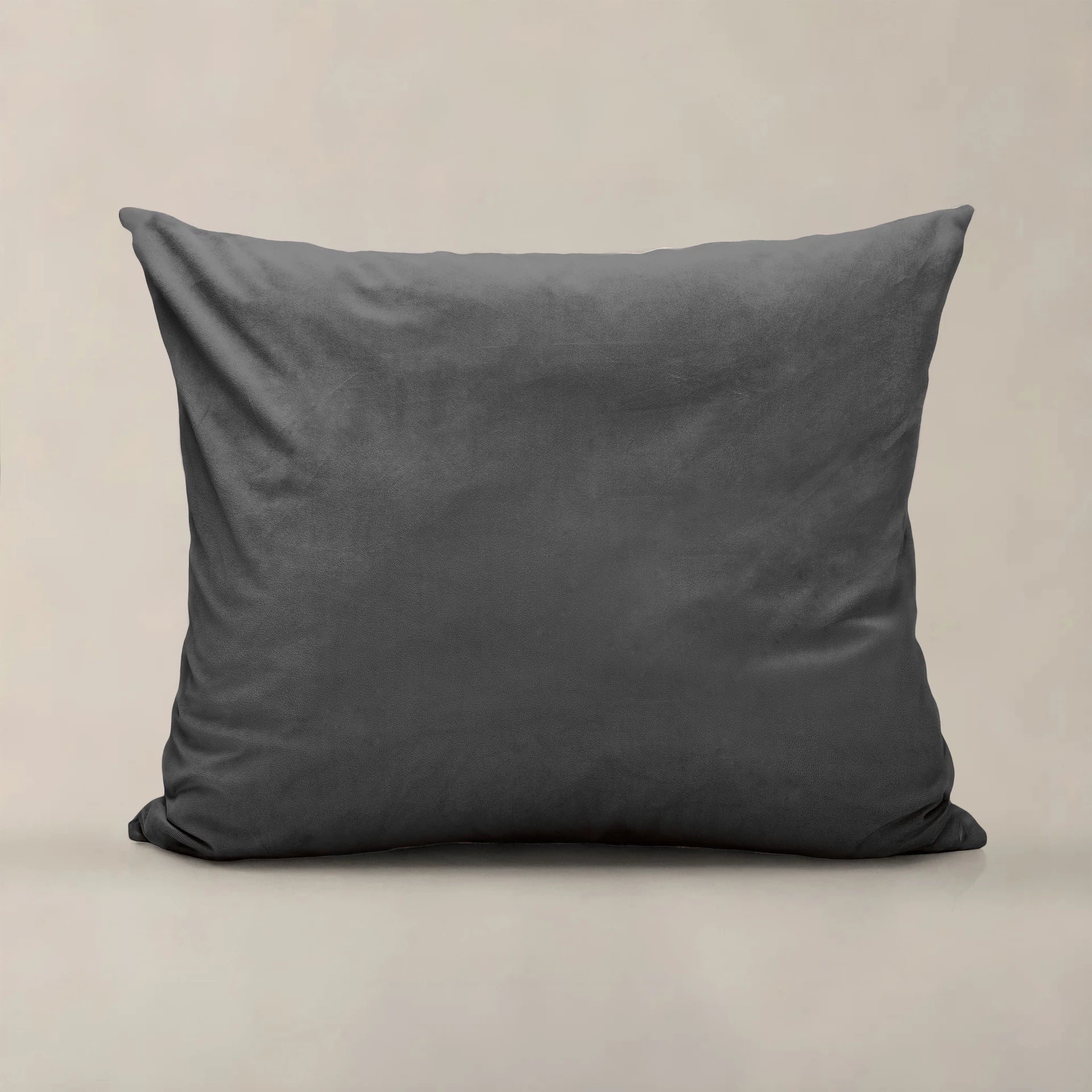 Faules Samt-Bettdecke Anthrazit 140 x 200