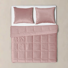 Lazy Velvet Dekbed Oud Roze 240 x 200