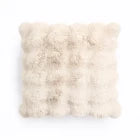 Pom Rabbit Fur Sierkussen Beige 50 x 50