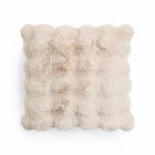 Pom Rabbit Fur Sierkussen Zand 50 x 50