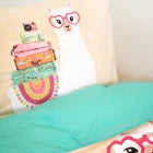 Alpaka Abenteuer Sand 140 x 220