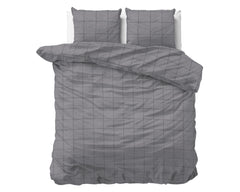 Flanel Tief Karom Grau 240 x 200/220