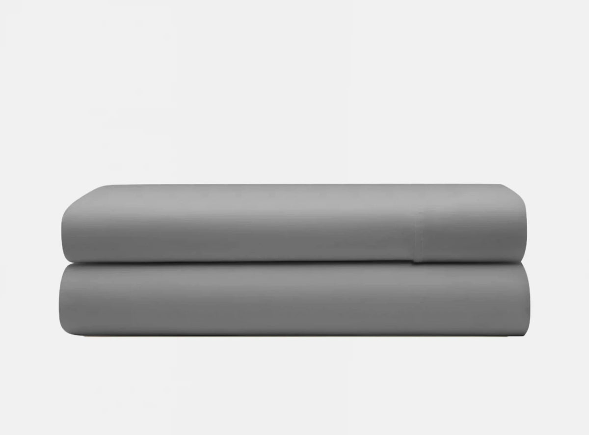 Baumwolle-Bettlaken Premium Grau