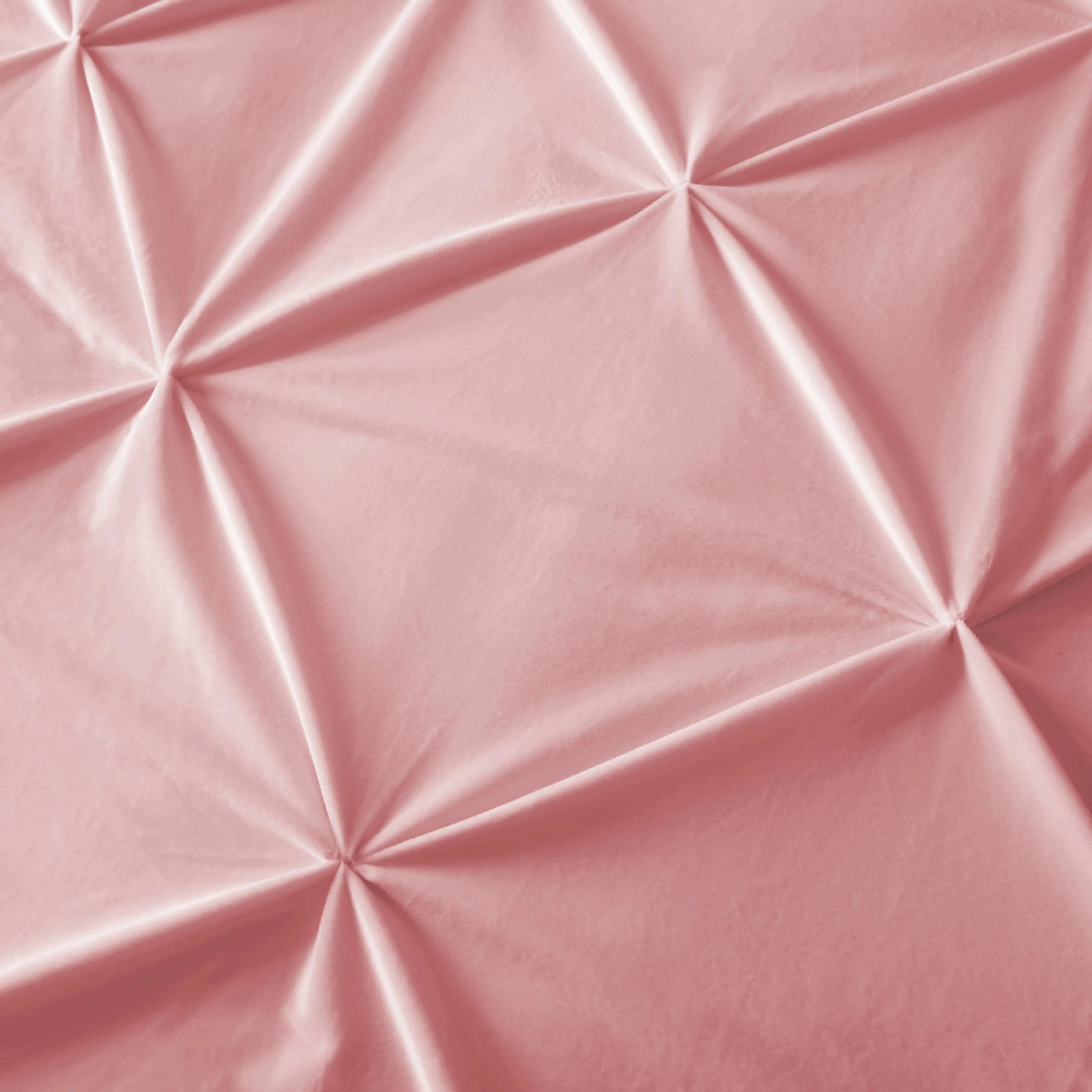 Samt-Bettwäsche - Pintuck Rosa